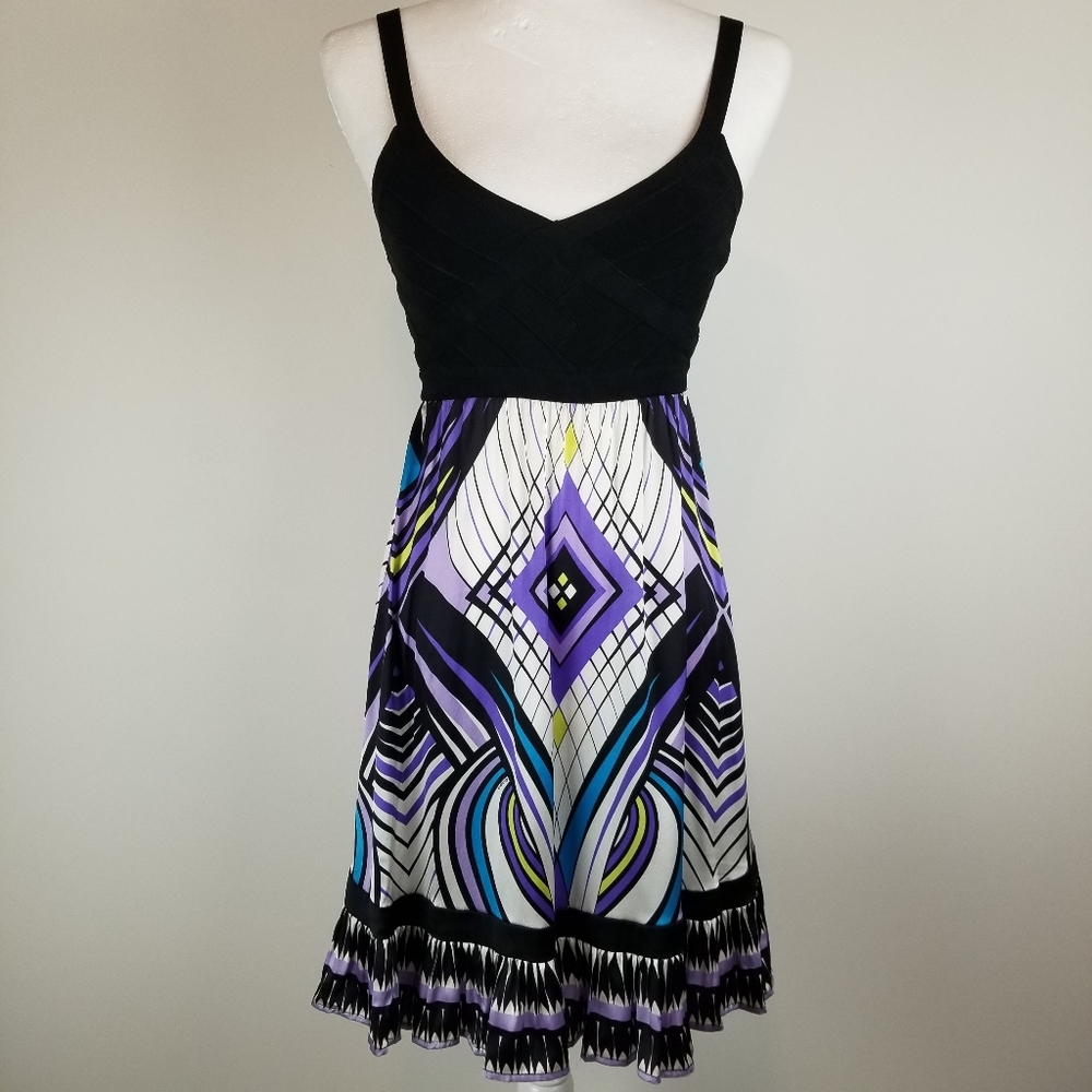 Bebe Sundress Bandage Stretch Bodice